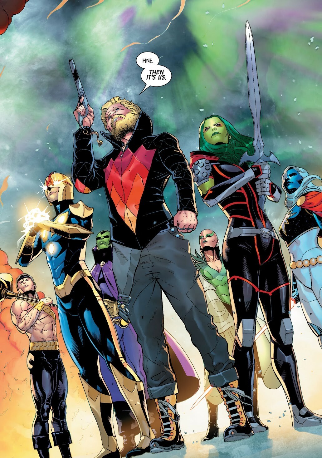 Guardians of the Galaxy: Star-Lord's Master of the Sun Form Is