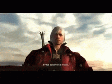 Dante fires eight bullets from a very far distance while in the air and is able to perfectly line up bullets and apply enough force to have Yamato penetrate the Savior