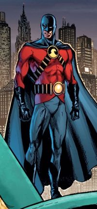 Jason Todd during his short time as Red Robin