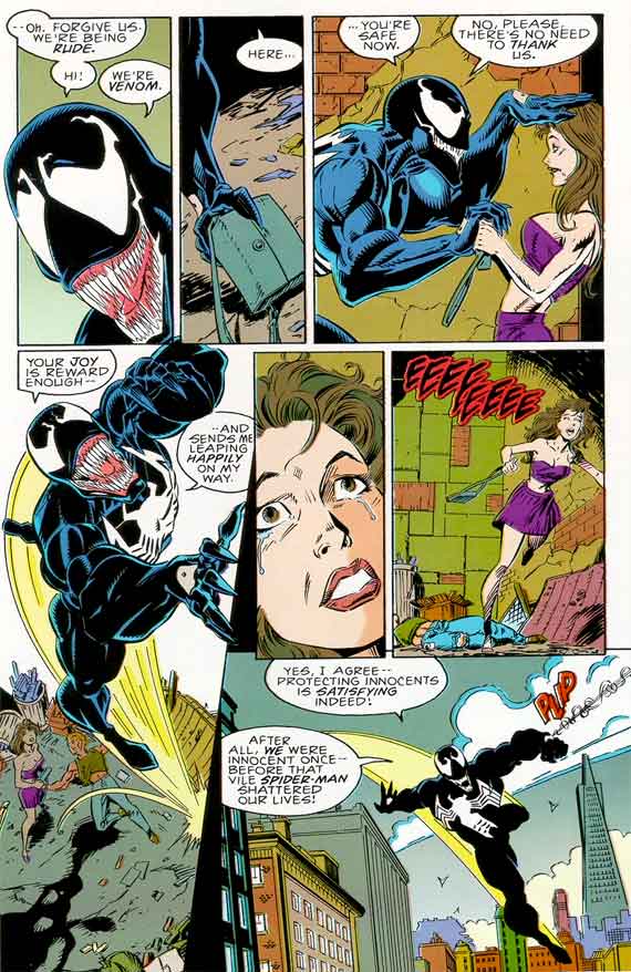  And this is BEFORE the symbiote was outright controlling him.