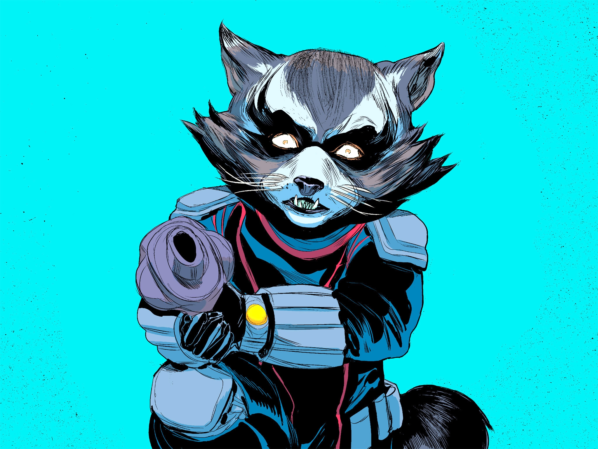 Rocket Raccoon.