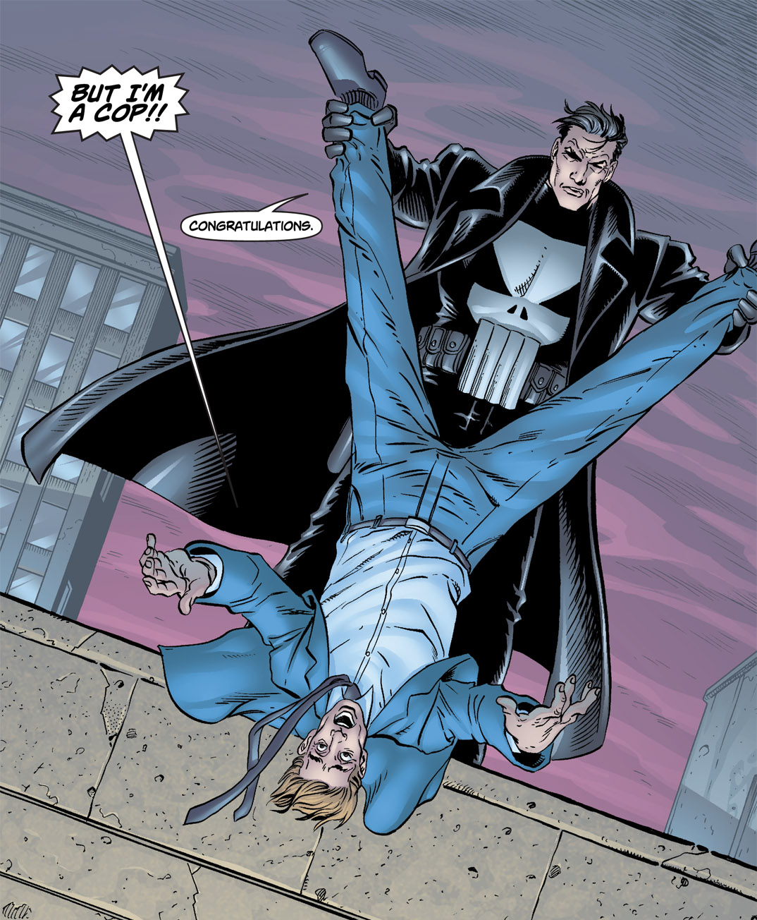 #9. Punisher(Best at taking care of people)  