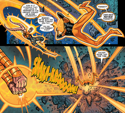 Even when getting his face smashed, Lafleeze loves talking about himself.