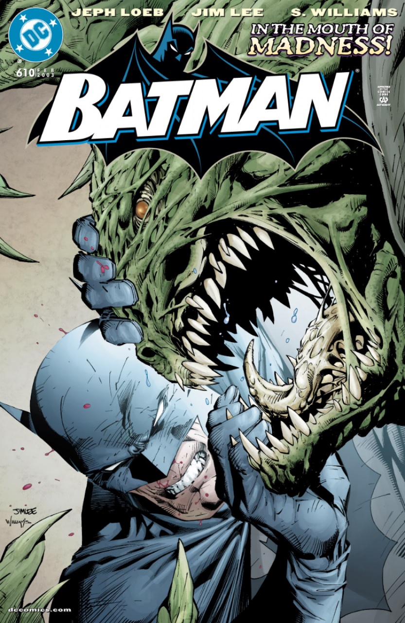 Cover by Jim Lee, Scott Williams, and Alex Sinclair
