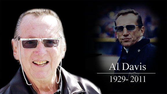 Raiders Owner Al Davis: 1929 to 2011