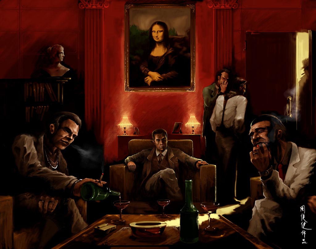 Мафия арт картинки