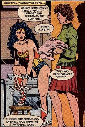 Etta and Wonder Woman