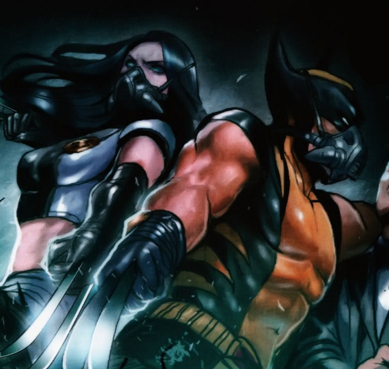X-23 and Wolverine. edited/fixed