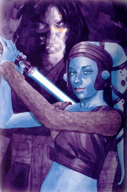 Quinlan Vos and Aayla Secura