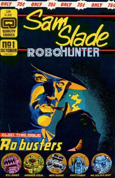 Copertina di Sam Slade Robo-Hunter