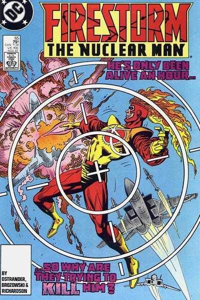 Copertina di Firestorm, the Nuclear Man