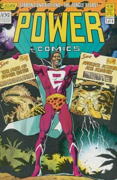 Copertina di Power Comics