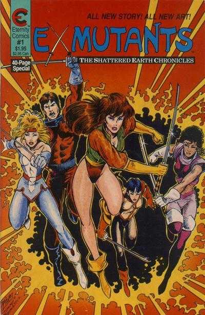 Copertina di Ex-Mutants: The Shattered Earth Chronicles