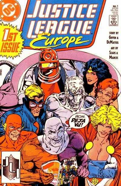 Copertina di Justice League Europe
