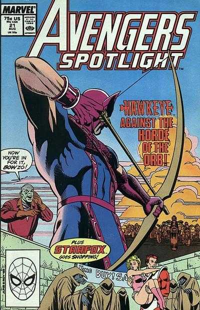 Copertina di Avengers Spotlight