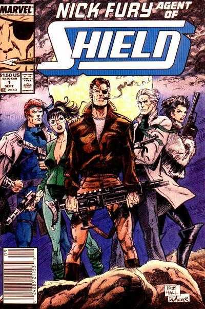 Copertina di Nick Fury, Agent of SHIELD