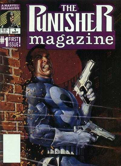 Copertina di The Punisher Magazine