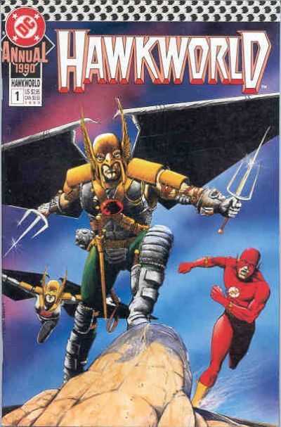 Copertina di Hawkworld Annual