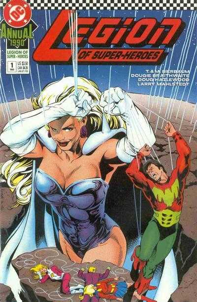 Copertina di Legion of Super-Heroes Annual