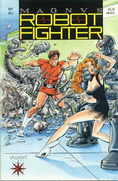 Copertina di Magnus Robot Fighter