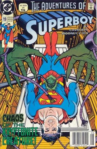 Copertina di The Adventures of Superboy