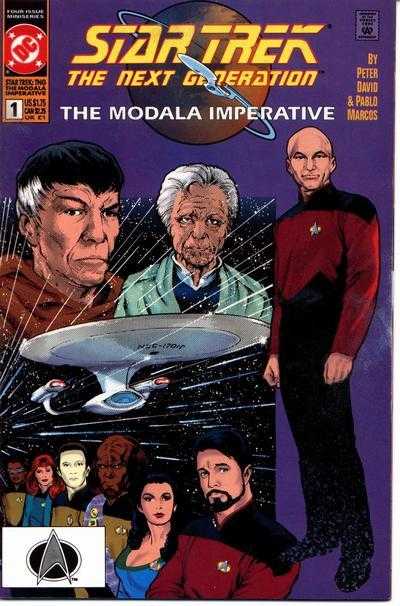 Copertina di Star Trek: The Next Generation - The Modala Imperative