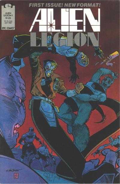 Copertina di Alien Legion