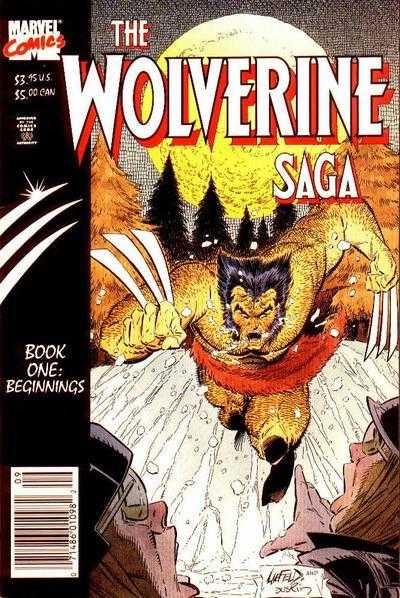 Copertina di Wolverine Saga