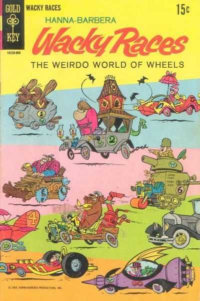 Hanna-Barbera Wacky Races #1 - Wrong Track Mind; Super Silly Swamp ...