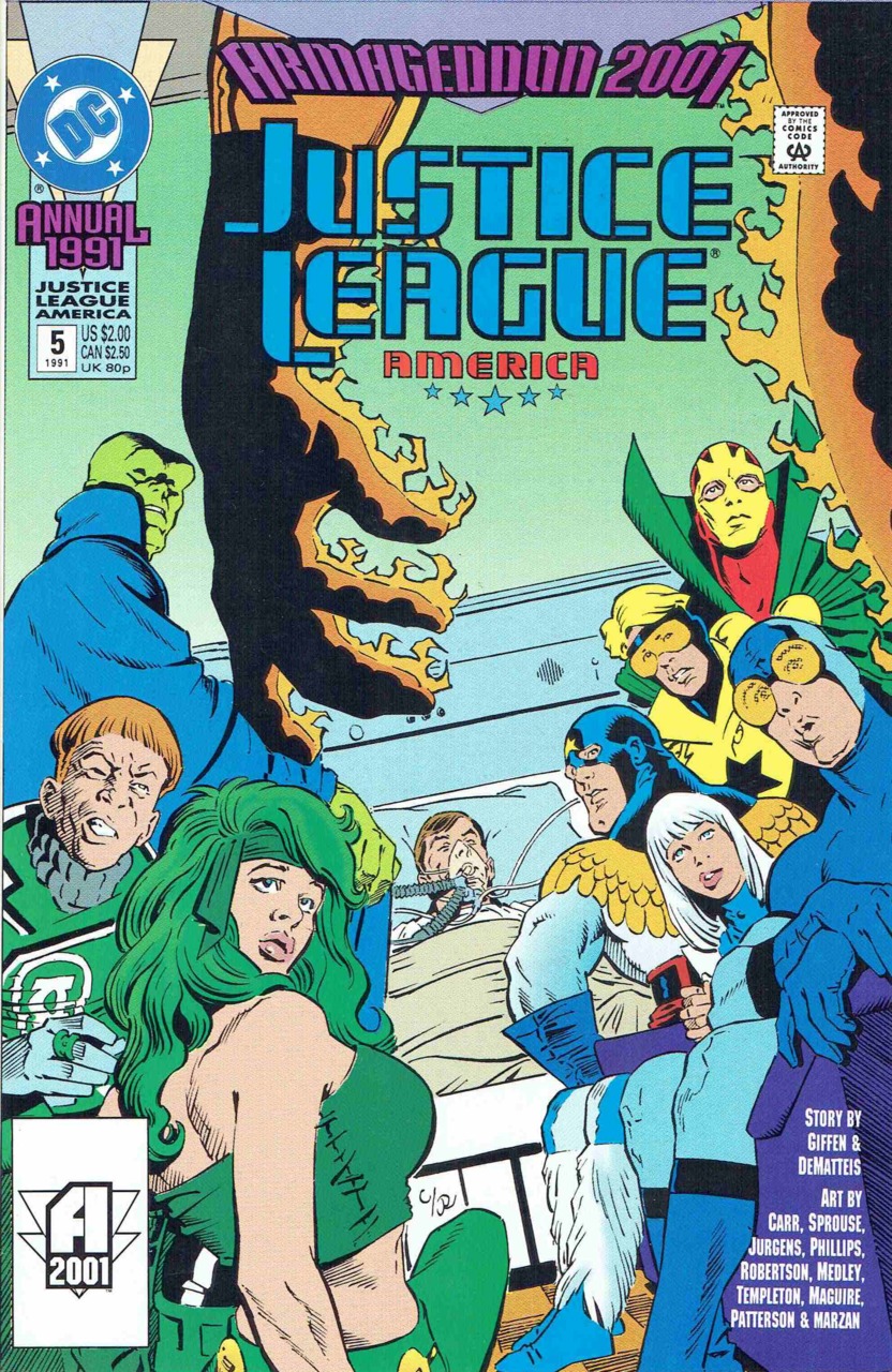 Copertina di Justice League America Annual