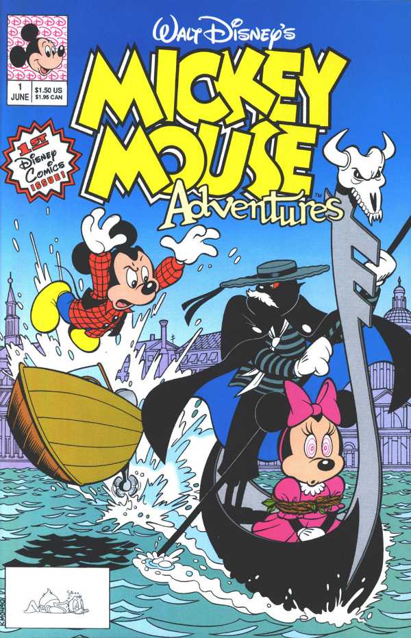 Copertina di Mickey Mouse Adventures