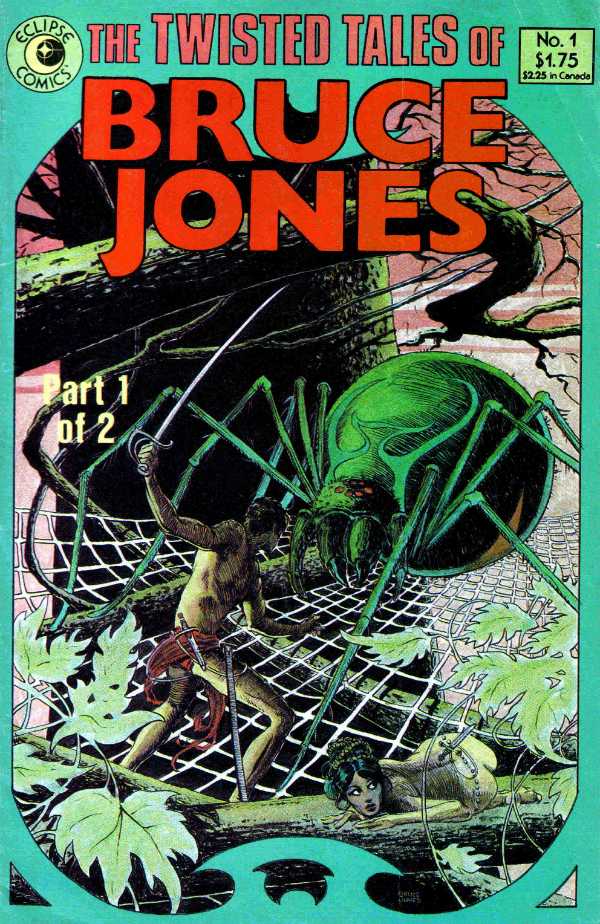 Copertina di Twisted Tales of Bruce Jones