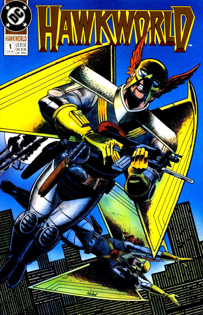 Copertina di Hawkworld