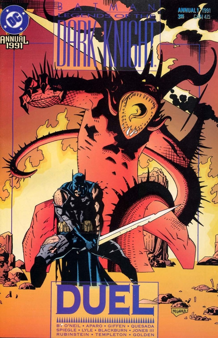 Copertina di Legends of the Dark Knight Annual