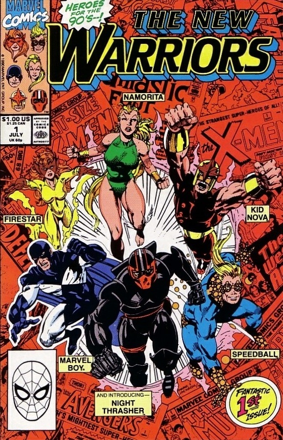Copertina di The New Warriors
