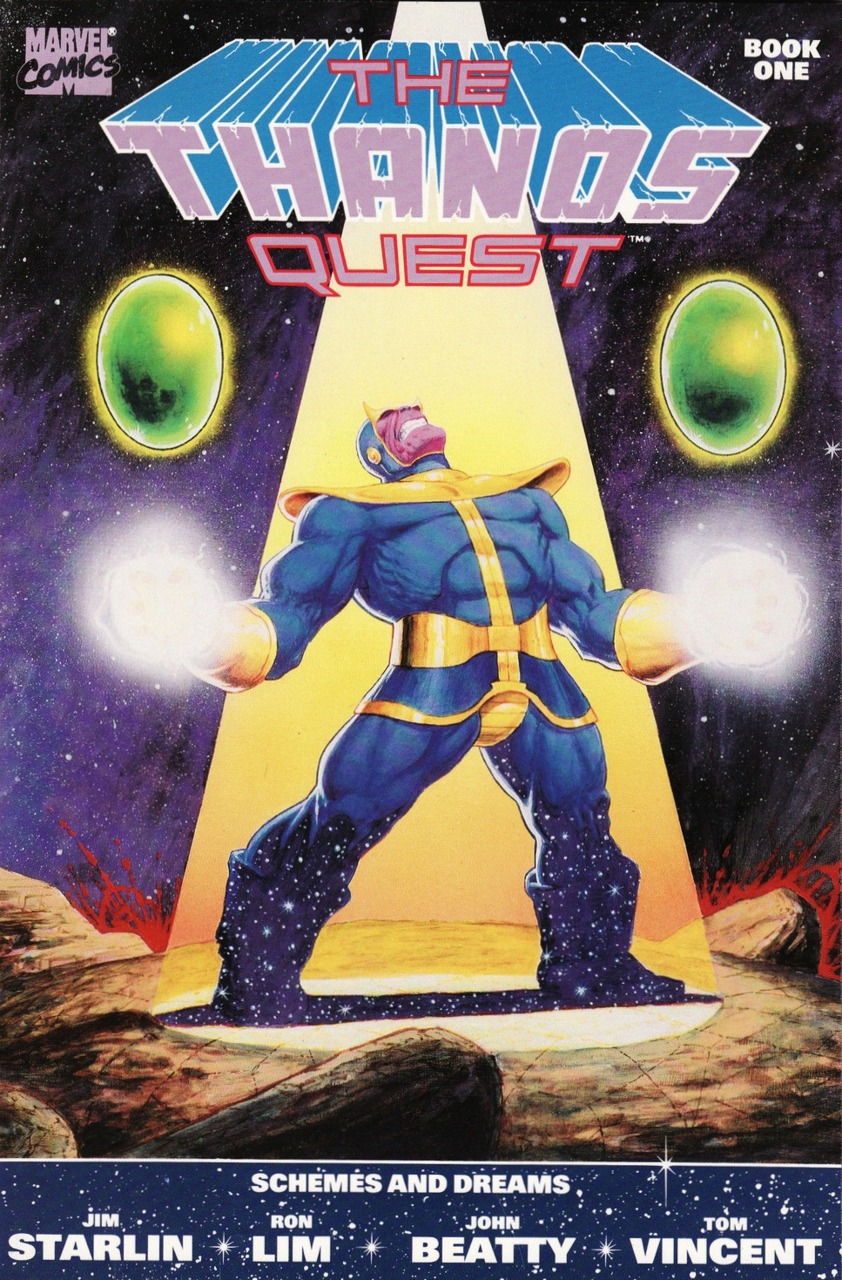 Copertina di The Thanos Quest