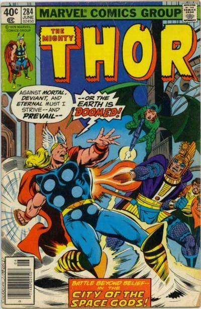 Thor #284 - The City of the Space Gods! (Issue)