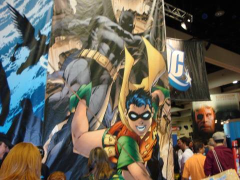 The side of the DC booth