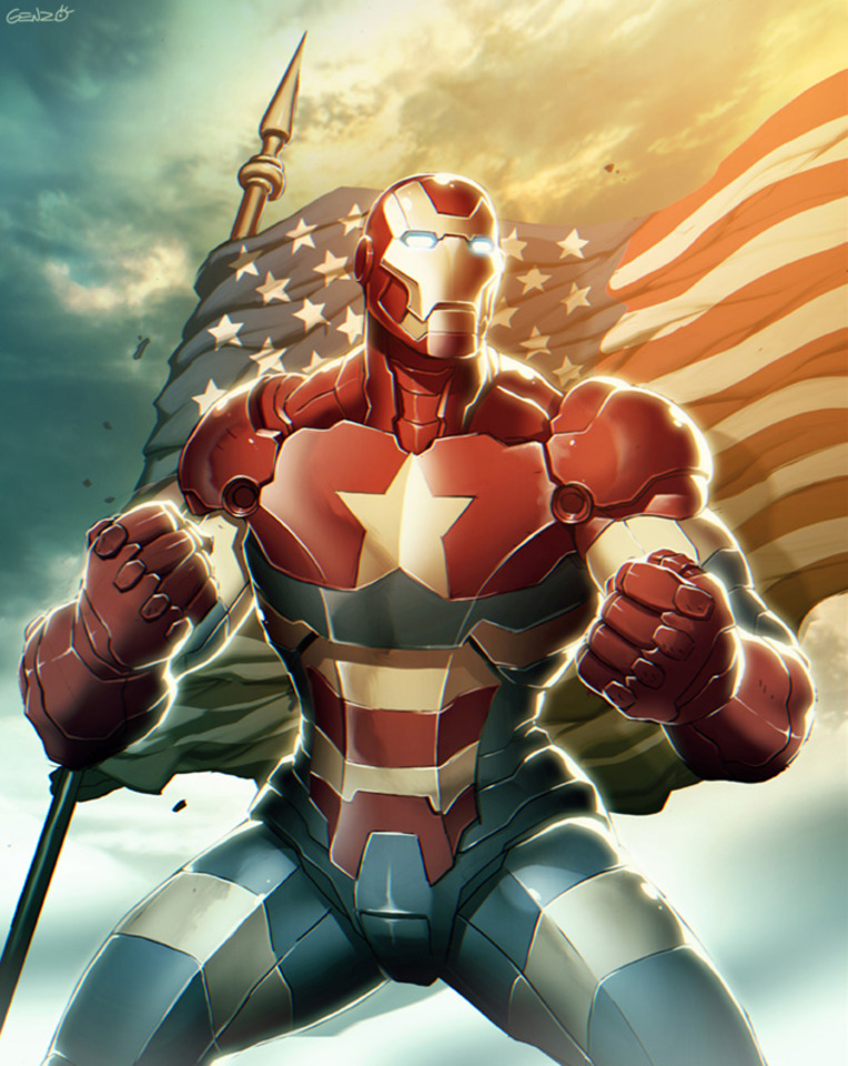 Iron Patriot Armor (Object) - Comic Vine