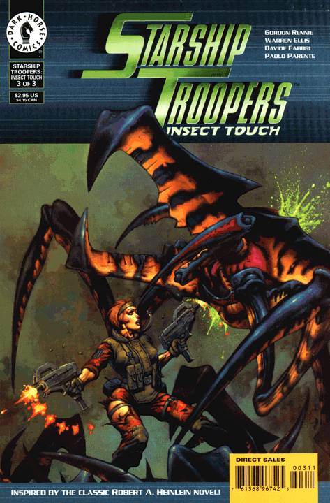 Starship Troopers: Insect Touch #3 - SSTIT3 (Issue)