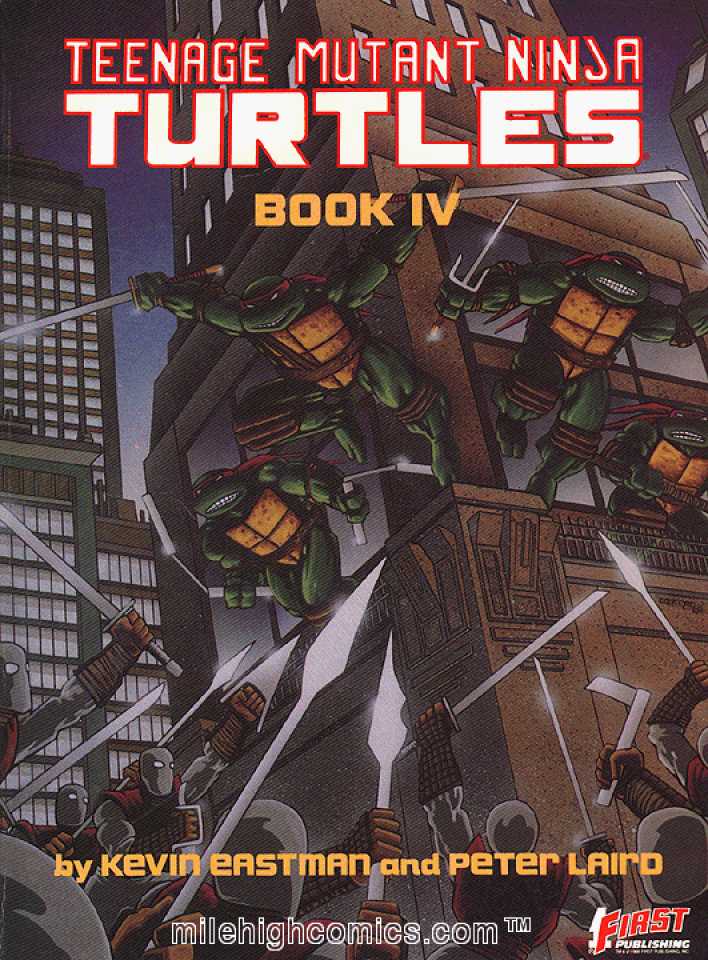 Teenage Mutant Ninja Turtles Graphic Novel 4 TMNT Book IV (Issue)