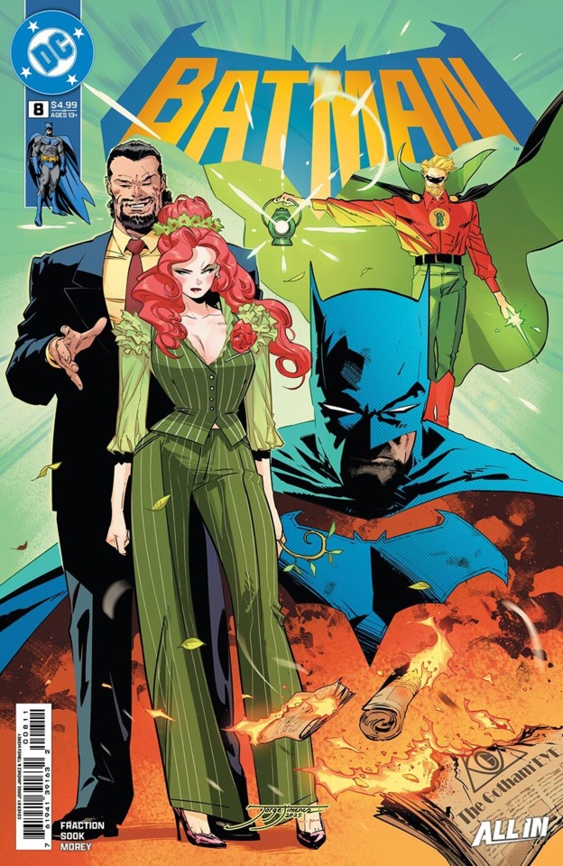 Batman #8: Three Old Men One Night in Gotham cover
