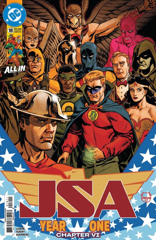 JSA #18: Year One: Chapter Six cover