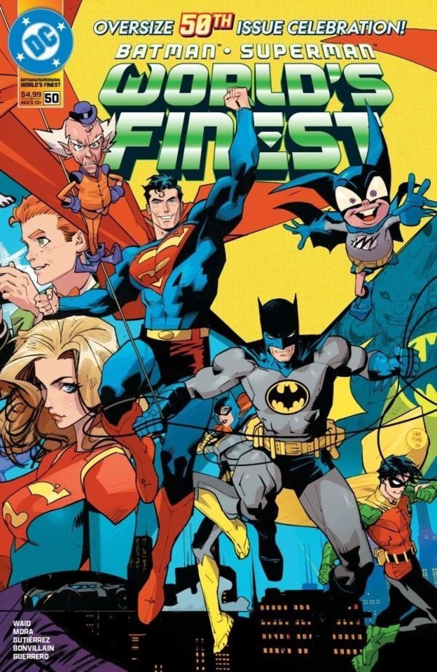 Batman/Superman: World's Finest #50: Dream Team; Strum und Drang cover