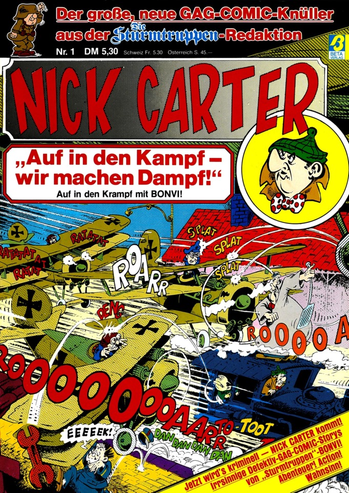 Nick Carter Gag Comic Alben Volume Comic Vine