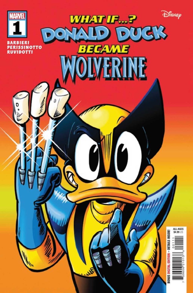 What If...? Donald Duck Became Wolverine (2024) #1