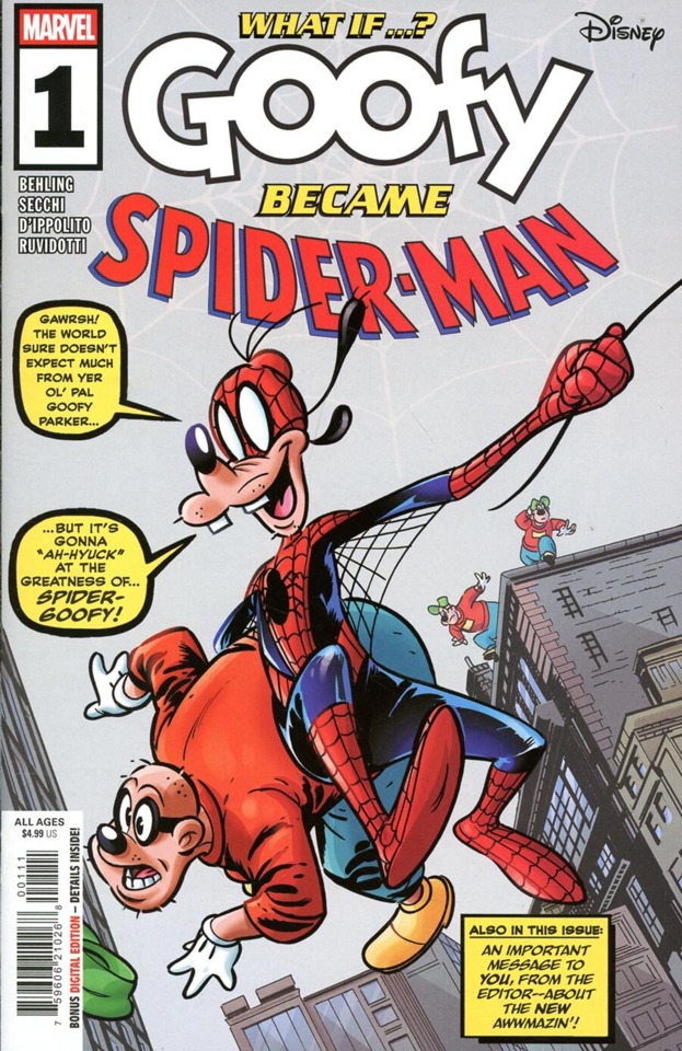 What If...? Goofy Became Spider-Man