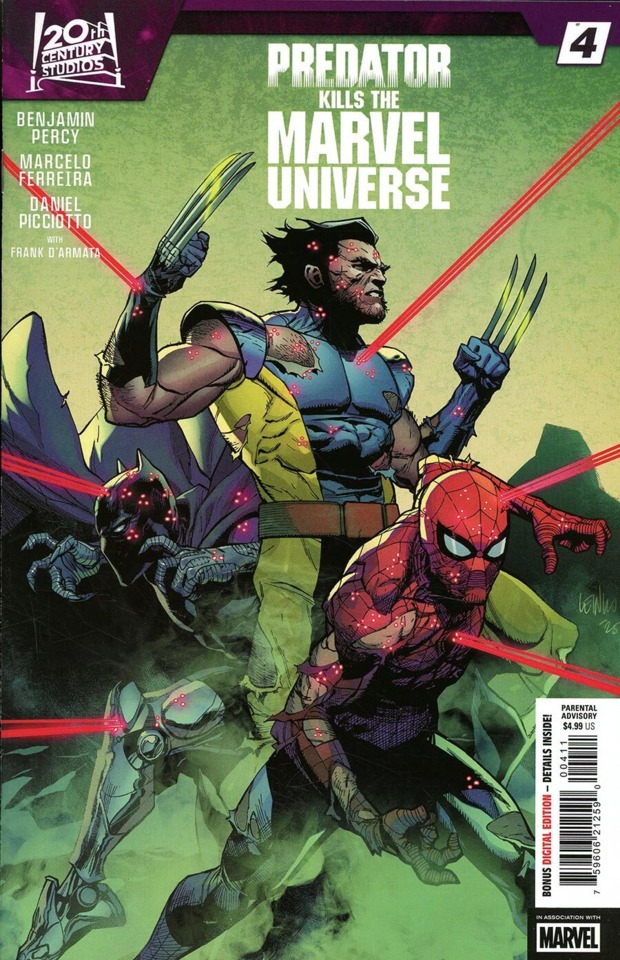 Predator Kills the Marvel Universe (2025) #4