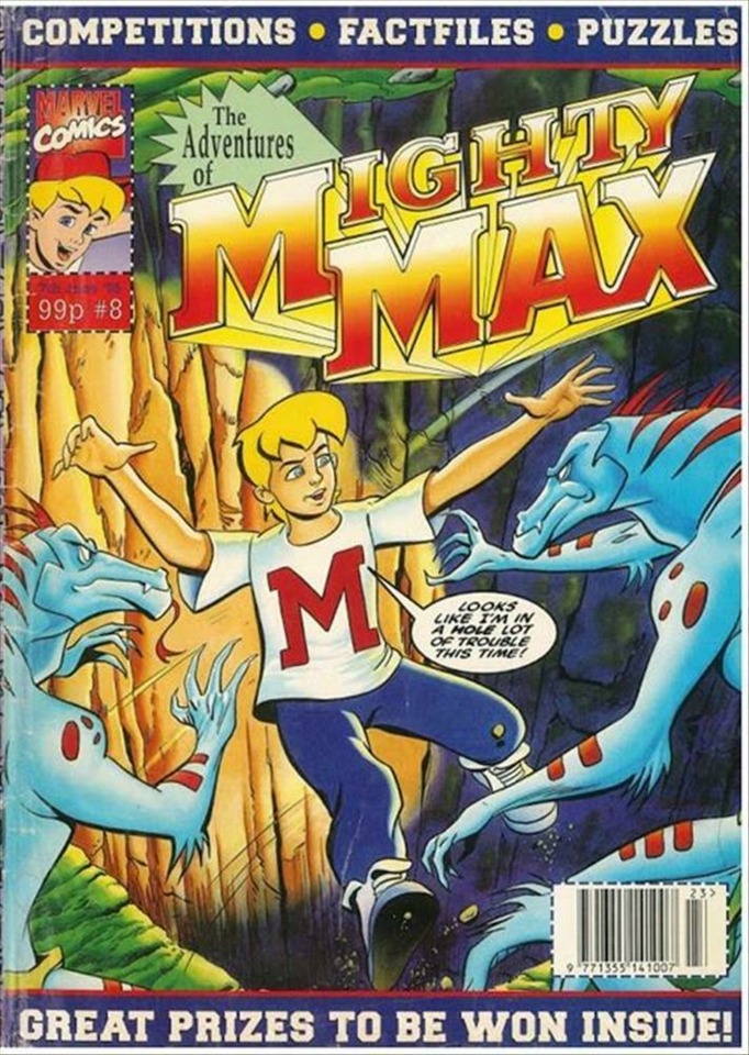 The Adventures Of Mighty Max 8 Issue