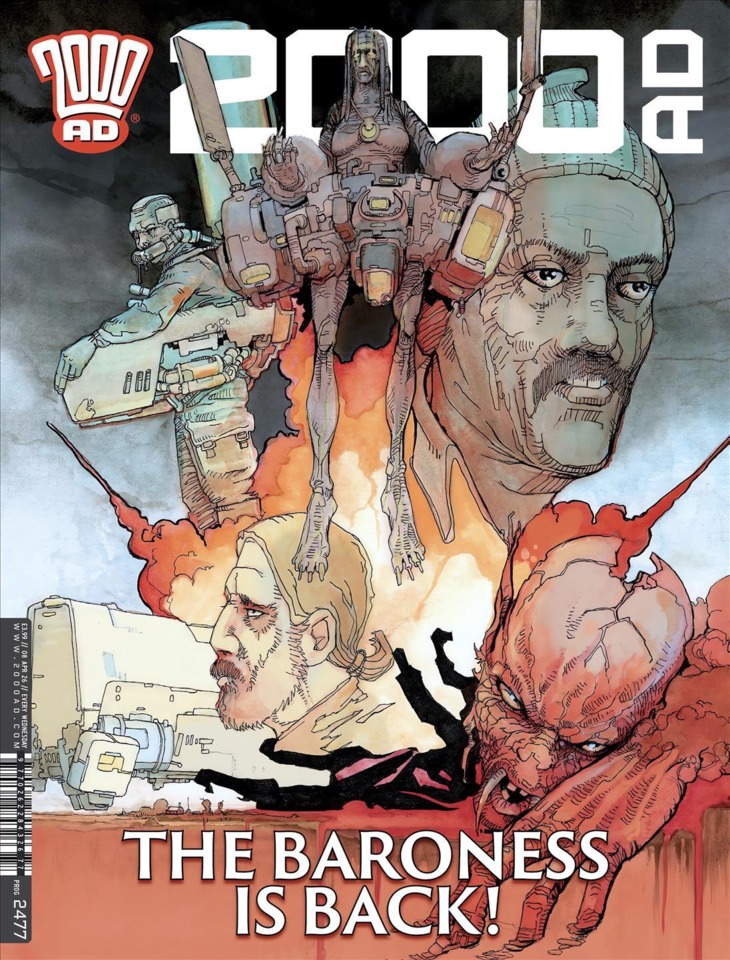 2000 AD #2477: Prog 2477 cover